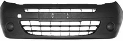 Pare chocs avant pour RENAULT KANGOO II phase 1, 2008-2013, complet, noir, Neuf