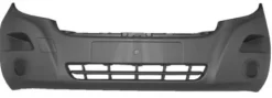 Pare chocs avant pour RENAULT MASTER III phase 1, 2010-2014, noir, Neuf