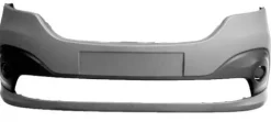 Pare chocs avant pour RENAULT TRAFIC III phase 2 2019-2021, partie externe à peindre, partie centrale noire, Neuf