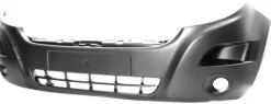 Pare chocs avant pour RENAULT MASTER III phase 1, 2010-2014, trous feux antibrouillard, noir, Neuf