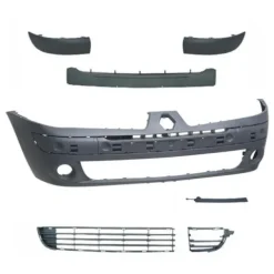 Pare chocs avant pour RENAULT CLIO II phase 3, 2004-2006, trous feux antibrouillard, complet, Neuf