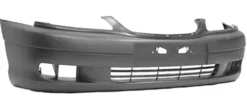 Pare chocs avant pour TOYOTA AVENSIS 2000-2003, Noir, Neuf