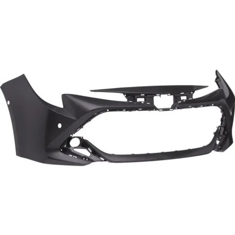 Pare chocs avant pour TOYOTA COROLLA XII (E210) 2019-2022, 5 portes, 4 trous radar, noir sans apprêt, Neuf