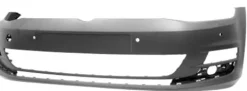 Pare chocs avant pour VOLKSWAGEN GOLF VII ph. 1 2012-2016, 4 trous capteurs radar, 2 PDC, Neuf