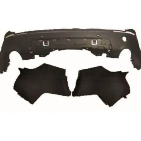 Pare-chocs arrière pour LANDROVER DISCOVERY SPORT (L550) 2015-2020, noir gaufrée, avec trous PDC+ support, Neuf