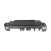 Pare-chocs arrière pour MITSUBISHI ASX 2023-2024, partie inférieure, noir gaufré, avec 2 trous PDC + supports, empreintes aide stationnement, cache-crochet, Neuf