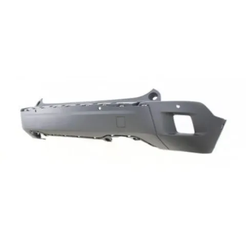 Pare-chocs arrière pour PEUGEOT 2008 II phase 2 depuis 2023, partie inférieure, noir gaufré, avec 4 trous PDC et aide au stationnement + supports, Neuf
