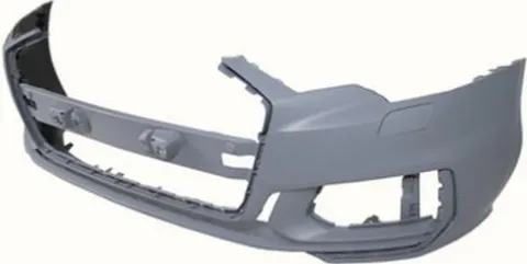Pare-chocs avant pour AUDI A6 (C8) depuis 2019, trous aide stationnement + supports capteurs, Mod. S-Line, Neuf à peindre