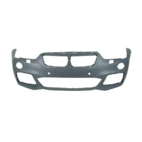 Pare-chocs avant pour BMW X1 F48 depuis 2015, avec trous lave-phares, trous capteurs aide stationnement + supports, Neuf à peindre