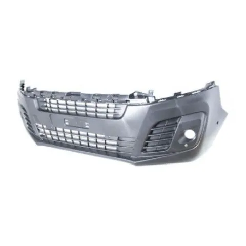 Pare-chocs avant pour FIAT SCUDO III depuis 2022, noir gaufré, avec emplacements antibrouillards, 4 trous PDC + 2 trous PARK ASSIST, avec supports, Neuf