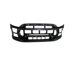 Pare-chocs avant pour MINI ONE/COOPER F55-F56-F57 depuis 2021, Mod. 5 portes, avec trous radar et cache-crochet, noir gaufré avec trous Park Assist, Neuf à peindre