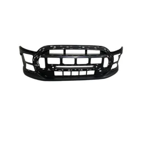 Pare-chocs avant pour MINI ONE/COOPER F55-F56-F57 depuis 2021, Mod. 5 portes, avec trous radar et cache-crochet, noir gaufré avec trous Park Assist, Neuf à peindre