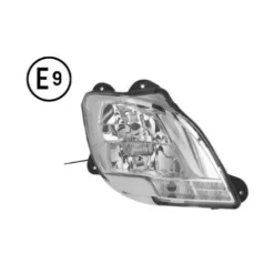 Phare avant droit pour DAF CF EURO 6 2012-2019, manuel, sans ampoule (H7-H1-PY21W-LED), homologué E9, Neuf