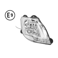 Phare avant droit pour DAF CF EURO 6 2012-2019, électrique, sans moteur, sans ampoule (H7-H1-PY21W-LED), homologué E9, Neuf