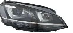 Phare avant droit pour VOLKSWAGEN GOLF VII phase 1 du 2012 au 2016, bixeno dbl+led, avec moteur, Mod. VALEO, Neuf