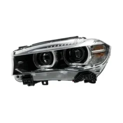 Phare avant gauche pour BMW X5 F15 2014-2018, XENON D1S-PY24W, LED, avec moteur, parabole noir, Neuf