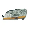Phare avant gauche pour FIAT IDEA depuis 2003, H7+H1+H1, électrique, avec moteur, orange, modèles <2005, Neuf