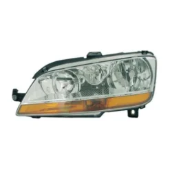 Phare avant gauche pour FIAT IDEA depuis 2003, H7+H1+H1, électrique, avec moteur, orange, modèles <2005, Neuf
