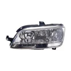 Phare avant gauche pour FIAT IDEA depuis 2003, H7+H1+H1, électrique, avec moteur, blanc, modèles >2006, Neuf