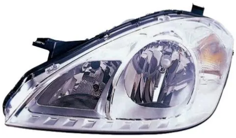 Phare avant gauche pour MERCEDES CLASSE A de 2008 à 2012, H7+H7, réglage pneumatique, Neuf
