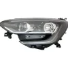 Phare avant gauche pour RENAULT MEGANE IV 2016-2020, H7+H7, avec feu diurne FULL LED, fond noir, Neuf