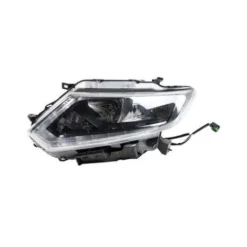 Phare droit à LED pour NISSAN X-TRAIL 2014-2017, H9+H11, avec corps noir, Neuf