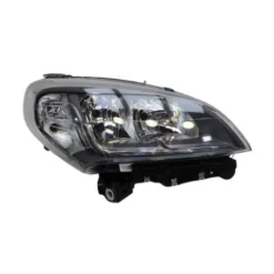 Phare droit pour FIAT DOBLO II phase 2 2015-2022, H7-H7-WY21W-W21W, avec moteur, électrique, bord noir, Mod. 2018>, Neuf