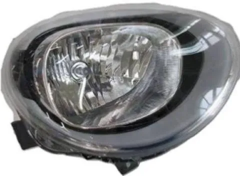 Phare droit pour FIAT 500X depuis 2023, H4, avec prédisposition pour réglage électrique, sans moteur, noir, Neuf