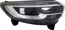 Phare droit pour RENAULT KADJAR phase 1 de 2015 à 2018, avec feu de jour LED, H7-H7-PY21W,compatible avec le réglage electrique, Neuf