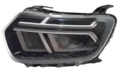 Phare gauche pour DACIA DUSTER depuis 2023, Led, avec profilés blanc intérieurs, sans moteur, Neuf