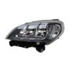 Phare gauche pour FIAT DOBLO II phase 2 2015-2022, H7-H7-WY21W-W21W, avec moteur, électrique, bord noir, Mod. 2018>, Neuf