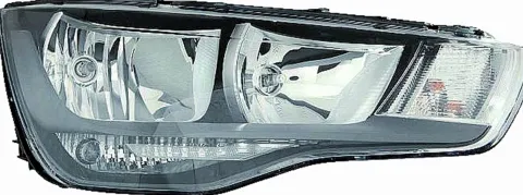 Phare Optique avant droit pour AUDI A1 2010-2014, H7+H1, Neuf