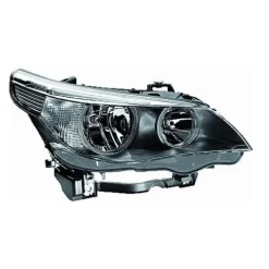 Phare optique avant droit H7+H7 pour BMW Serie 5 E60-E61, 2003-2007, neuf