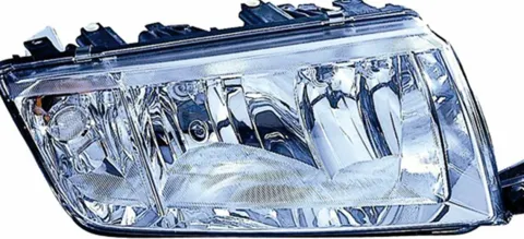 Phare Optique avant droit pour SKODA FABIA I ph. 1 2000-2004, H7+H3, Neuf