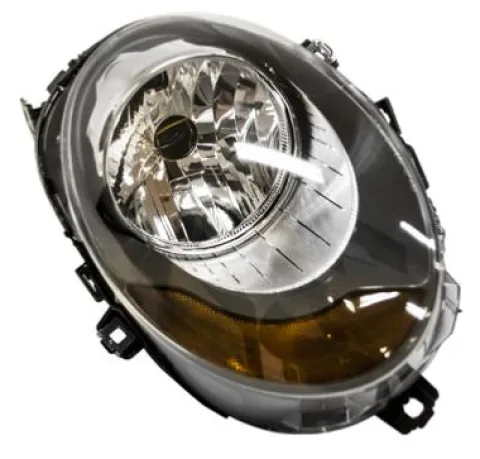 Phare optique avant droit pour MINI F55/F56 2014-2021, ONE/COOPER, H4, orange, Neuf