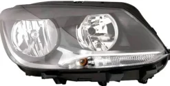 Phare Optique avant droit pour VOLKSWAGEN TOURAN I ph.3 2010-2015, H7+H15, Neuf