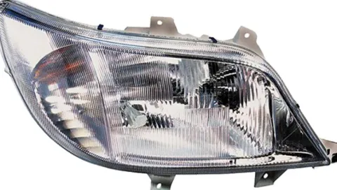 Phare Optique avant droit pour MERCEDES SPRINTER I (W901-W905) 2000-2002, H7+H1+H1, électrique