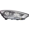 Phare optique avant droit à LED pour HYUNDAI TUCSON III phase 1, 2015-2018, H7+H7+H7+PY21W, fond noir, Neuf