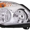 Phare Optique avant droit pour RENAULT CLIO II CAMPUS, 2009-2012, H7+H1, fond chromé, Neuf