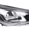 Phare optique avant droit pour FORD FOCUS IV phase 1 2018-2021, H7+H1+PY21W, feu du jour à LED, corps noir, Neuf