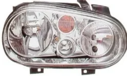 Phare Optique avant droit pour VOLKSWAGEN GOLF IV, 1998-2003, H7+ H1, sans feu antibrouillard, Neuf
