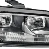 Phare Optique avant droit pour AUDI A3 II ph.3 (3 portes) 2008-2012, H7+H7, noir, Neuf