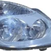 Phare Optique avant droit pour RENAULT CLIO II phase 3, 2004-2009, H7+H1, fond gris, Neuf