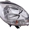 Phare Optique avant droit pour NISSAN KUBISTAR 2003-2010, H4, chromé, feu clignotant blanc, Neuf