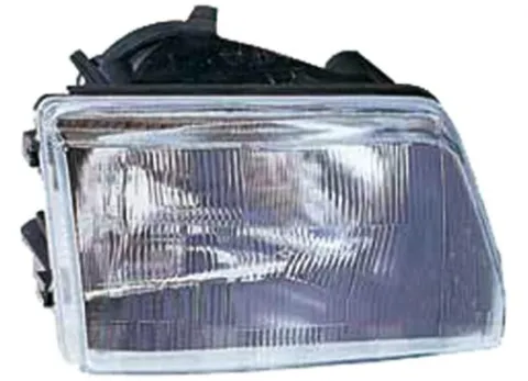Phare optique avant droit pour FIAT CINQUECENTO 1992-1998, H4, électrique, Mod. SPORTING, corps noir, Neuf
