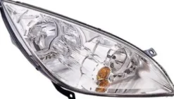 Phare Optique avant droit pour MITSUBISHI COLT 2004-2008, H7+H7, Neuf
