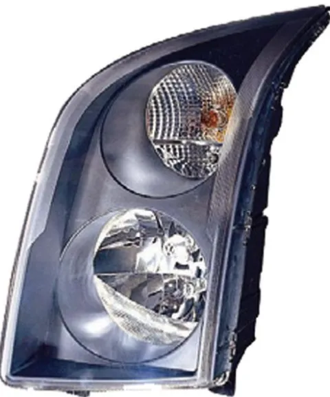 Phare optique avant droit pour VOLKSWAGEN CRAFTER phase 2 2011-2017, H7+H7, Mod. 01/2006>06/2013, Neuf