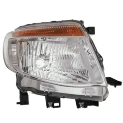 Phare optique avant droit pour FORD RANGER, 2012-2016, chromé, H4, Neuf