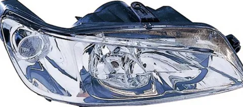Phare Optique avant droit pour PEUGEOT 306 ph. 2 1999-2001, H7+H7, Neuf