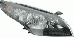 Phare Optique avant droit pour RENAULT MEGANE III phase 1, 2008-2012, MAGNETI MARELLI, H7+H7, électrique, fond noir